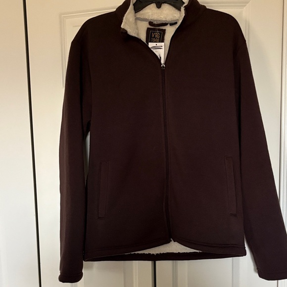 Vineyard Vines Men's Chocolate Zip-Up Sweater - Picture 1 of 13